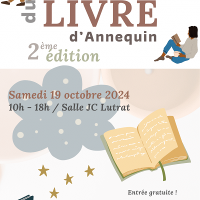 Affiche salon livre 24 a