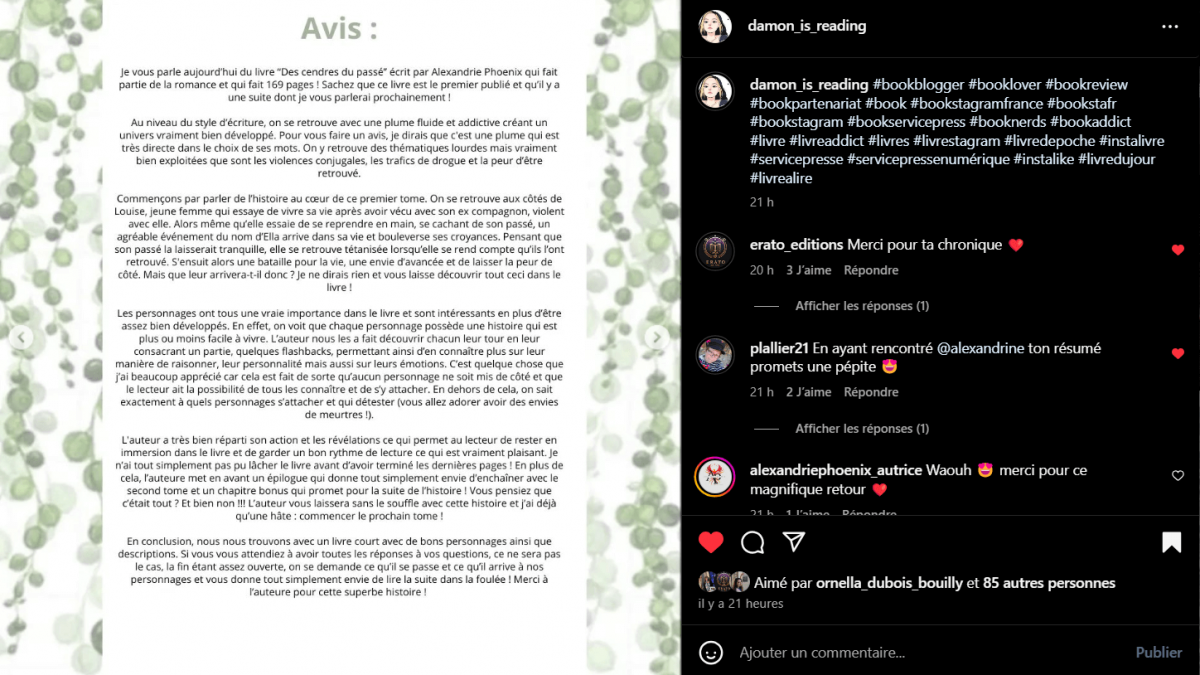 chronique damon is reading