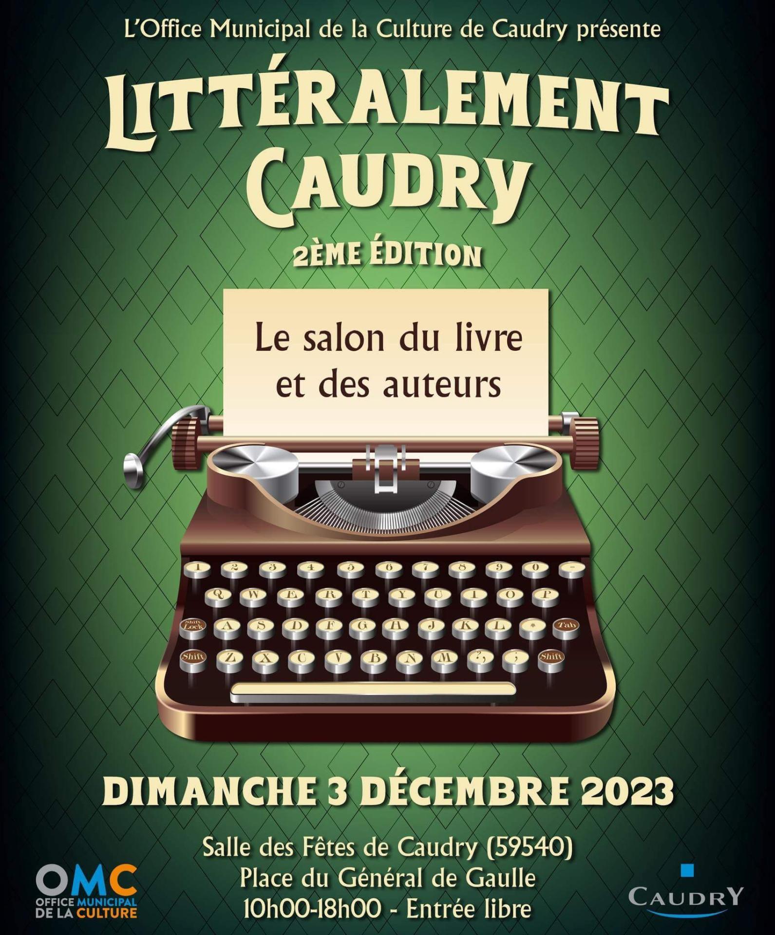 Salon litteralement caudry